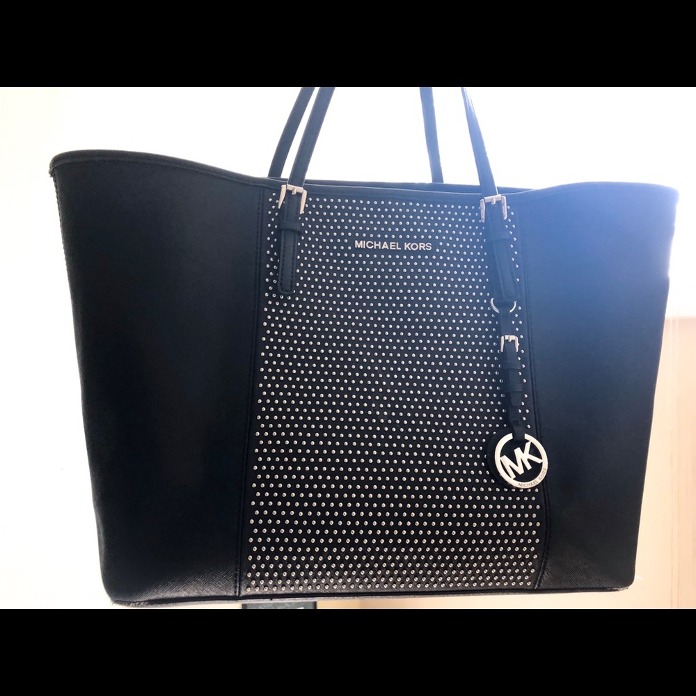 Black Michael Kors bag / Tote bag / travel bag